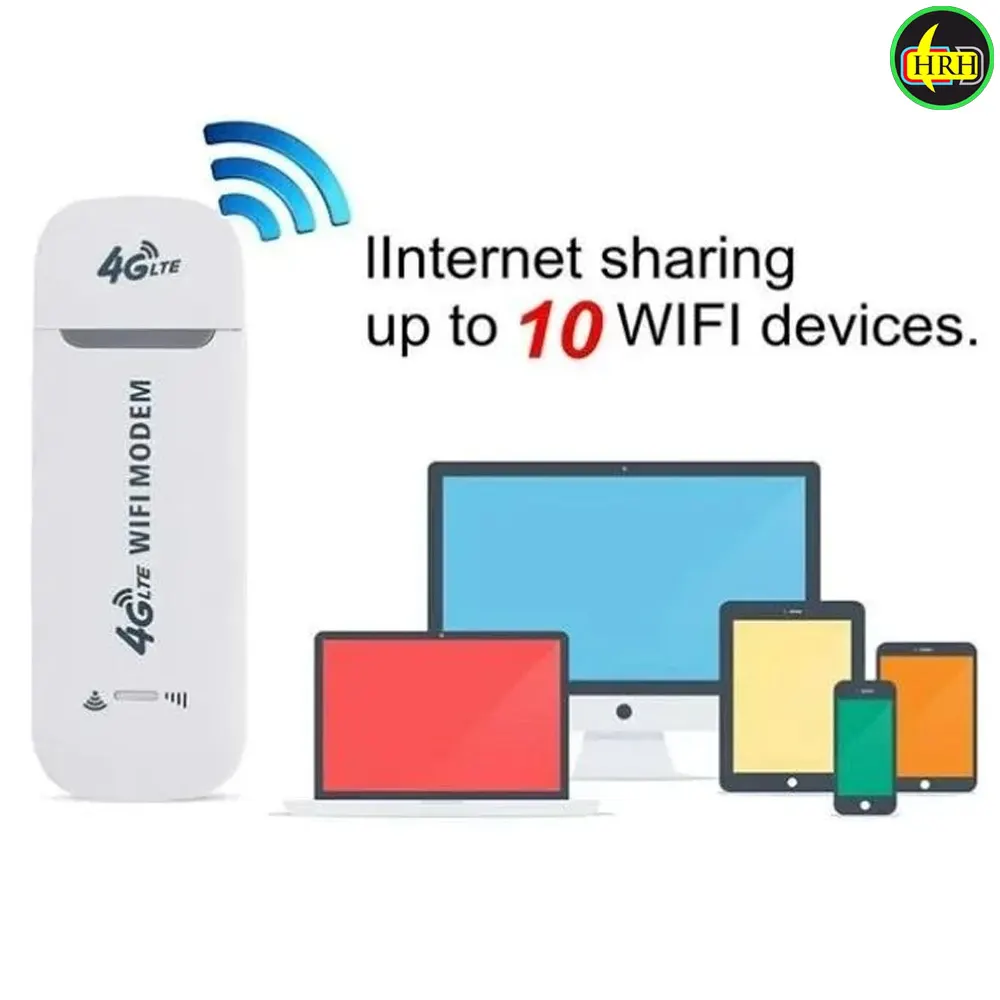 3 in 1 4G LTE WiFi Modem with Wi-Fi HotSpot By HRH Shopping